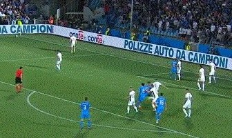 【欧国联】巴雷拉+罗马队长破门 意大利中楣2比1胜